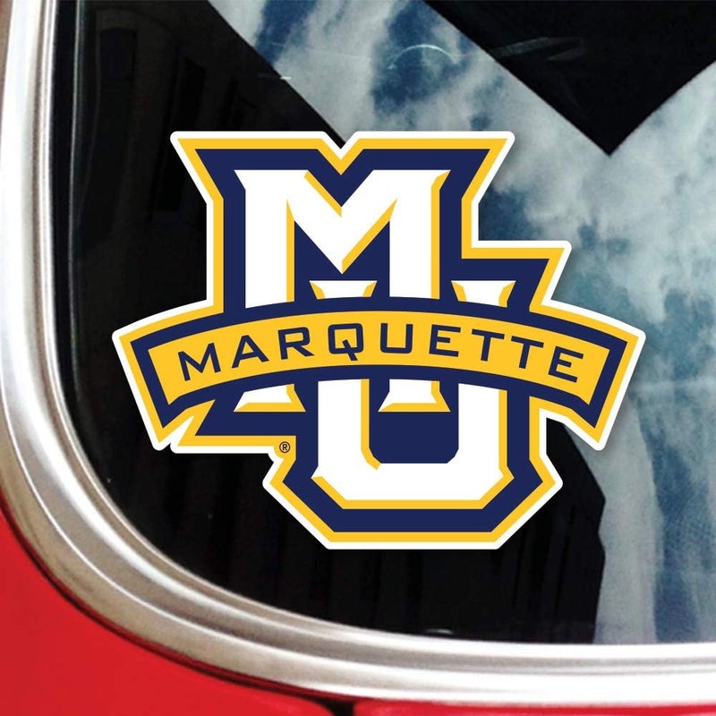Nudge Printing Collegiate NCAA Car Decal Made from Premium Weatherproof Vinyl (Marquette University) - Image 4